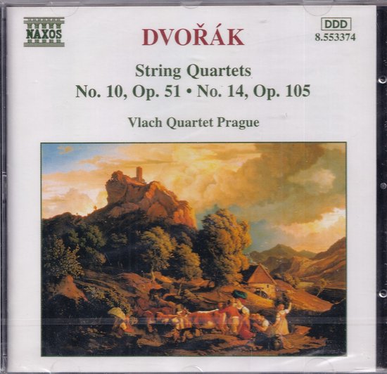 String Quartets no 10 and 14 Antonin Dvorak Vlach Quartet Prague