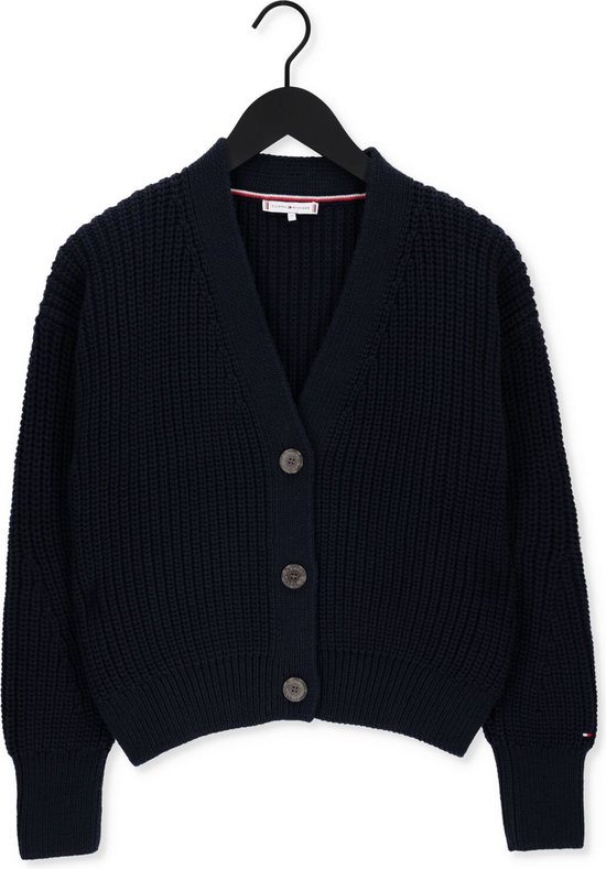 Vest, oversized, zoom met vlammenmotief, V-hals, lange mouwen, unisex | Cardigan | Cardigans