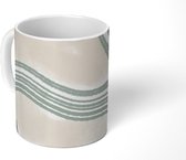 Mug - Tasse à café - Ligne - Abstrait - Design - Tasses - 350 ML - Tasse - Tasses à café - Tasse à thé
