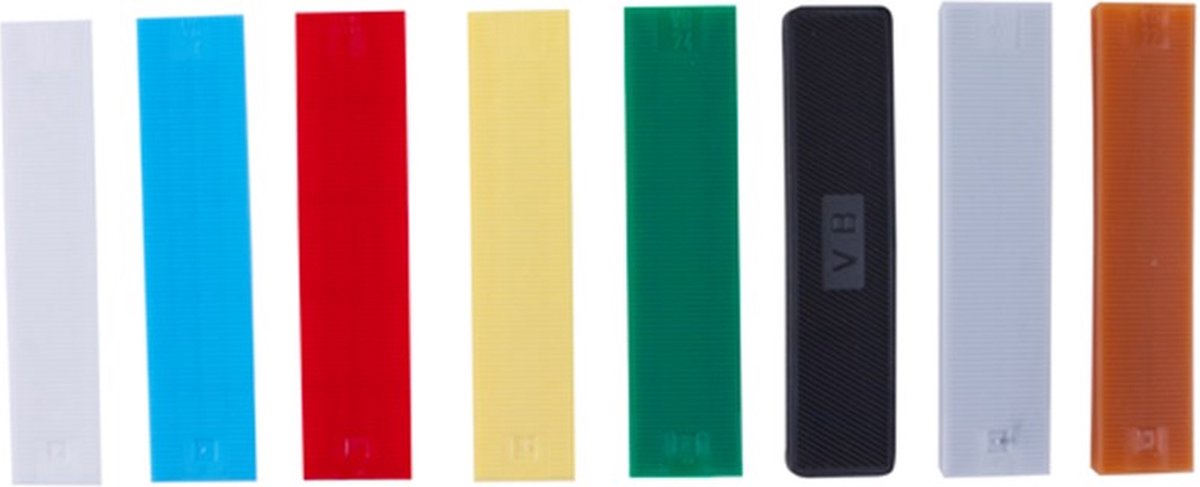 Beglazingsblok 100x26x5mm groen (100st)