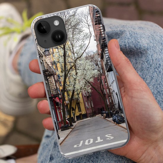 Apple iPhone 14 Plus - Housse souple - New York - Amérique - NYC - Coque en Siliconen téléphone