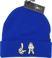 Cayler & Sons - LA Hand Sign - Beanie - One Size - Blauw - #Kendrick - Muts