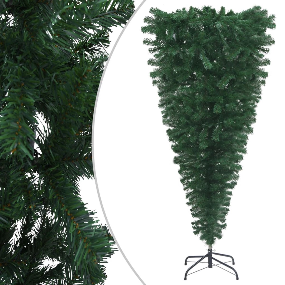 Prolenta Premium - Kunstkerstboom omgekeerd met standaard 120 cm groen