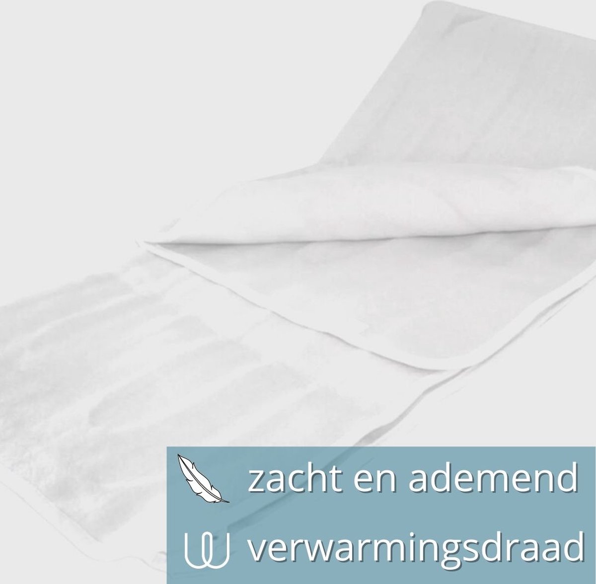 Home Verwarmde Deken 150 x 80 cm met 3 Warmtestanden - afbeelding 3