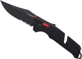 Couteau de Poche SOG Trident AT Noir - Rouge CE