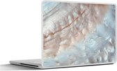 Laptop sticker - 14 inch - Schelpen - Abstract - Natuur - 32x5x23x5cm - Laptopstickers - Laptop skin - Cover