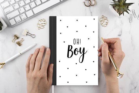 Carnet - Cahier d'écriture - Citations - Enfant - Garçons - Oh ! Garçon - Proverbes - Carnet - Format A5 - Bloc-notes