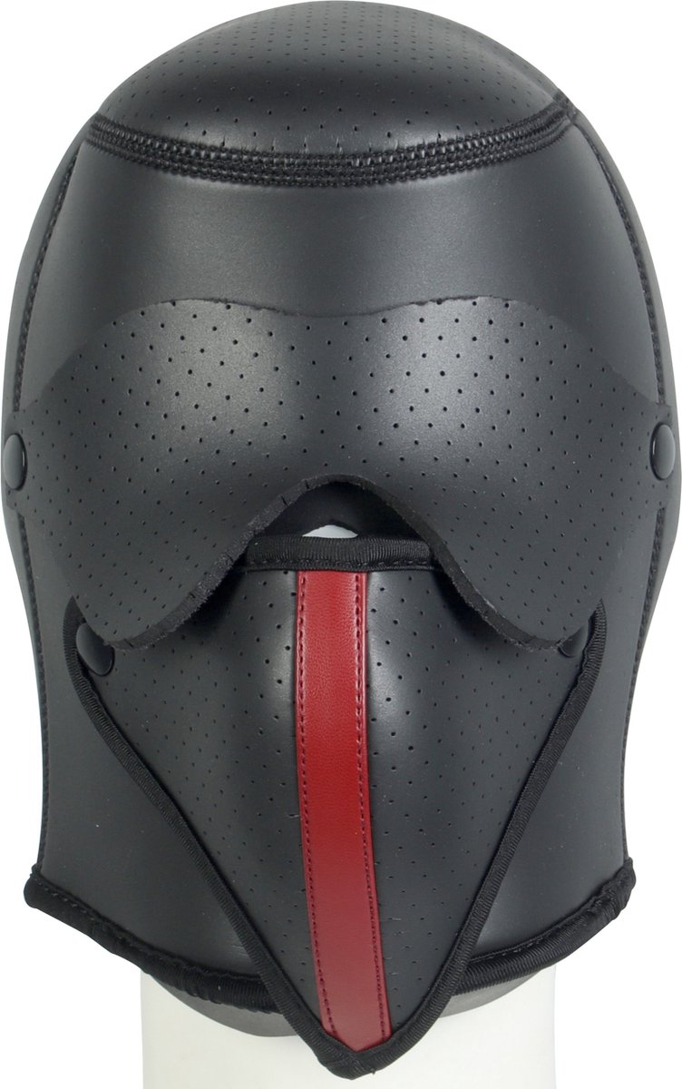 Banoch | Masker Cobra | neopreen | afneembaar oog & mondmasker | bondage — afbeelding 3