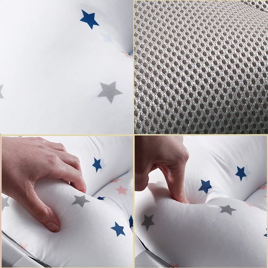 Babybadmat, voor pasgeborenen, badzitje voor pasgeborenen, babybadkussen, babybadkussen, voor pasgeborenen, voor baby's van 0-18 maanden van Maltex Baby — afbeelding 2