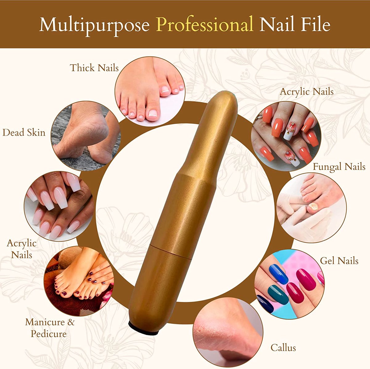 Goedkoopste Nagelfrees – Nagelvijl – Elektrische Nagelvijl – Automatische Nagelvijl – Manicure en Pedicure – Nagelsalon - Electric nail file