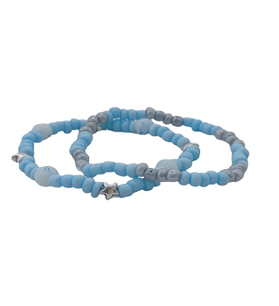 Little Bijoux-armband Beads Blue