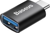 Convertisseur Adaptateur Universel USB-C vers USB-A Baseus Ingenuity Zwart