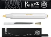 Kaweco - Vulpotlood 0,7 - Classic Sport - Wit - Met doosje vullingen in glazen tube