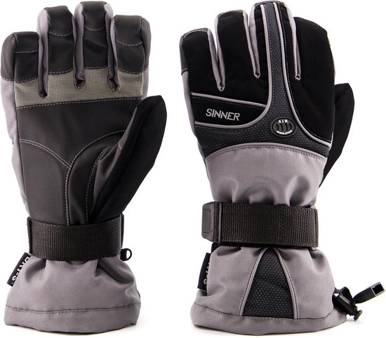 Sinner Everest Handschoenen - Grey | Small (S) - 8 inch