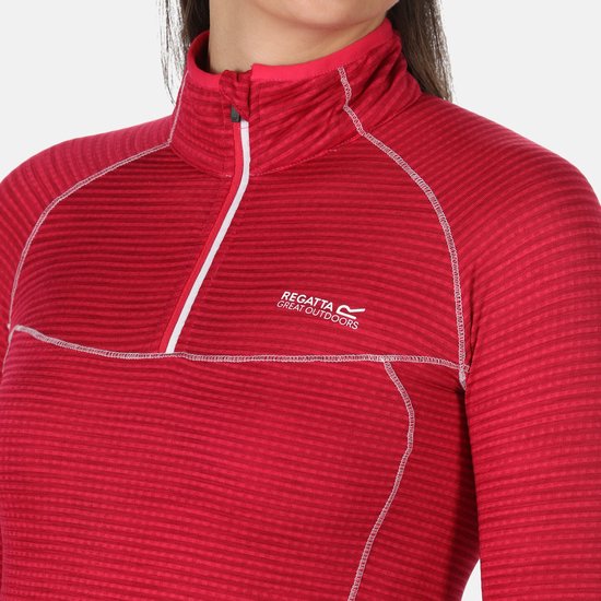 French Connection Herensweater met halve rits Micro Fleece Zwart