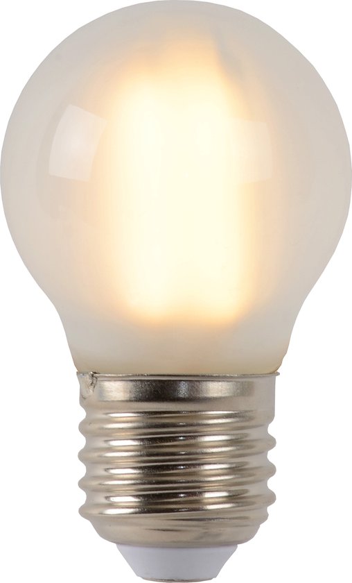 Lucide G45 - Filament lamp - Ø 4,5 cm - LED Dimb. - E27 - 1x4W 2700K - mat  | bol.com