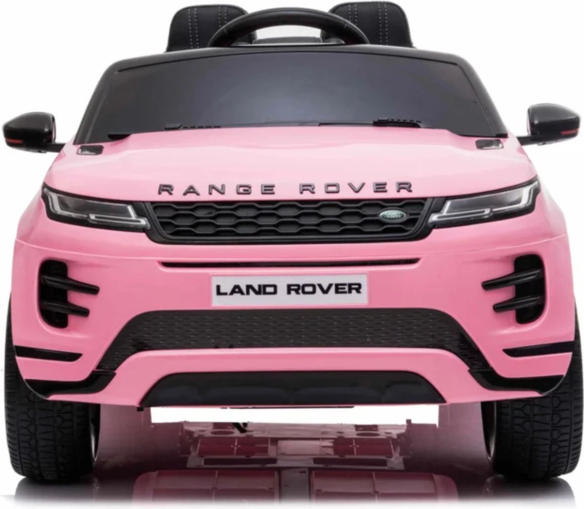 Land Rover, Range Rover Evoque, Roze, 12 volt kinderauto, met bluetooth ...