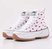 British Knights - Kaya Mid Fly Dames Sneakers Hoog - Maat 40 - Wit - Katoen - Vrouwen Schoenen