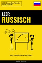 Leer Russisch - Snel / Gemakkelijk / Efficiënt