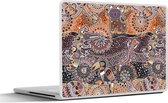 Laptop sticker - 11.6 inch - Patronen - Koala - Dieren - Australië - 30x21cm - Laptopstickers - Laptop skin - Cover