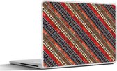 Laptop sticker - 14 inch - Afrika - Patronen - Abstract - 32x5x23x5cm - Laptopstickers - Laptop skin - Cover
