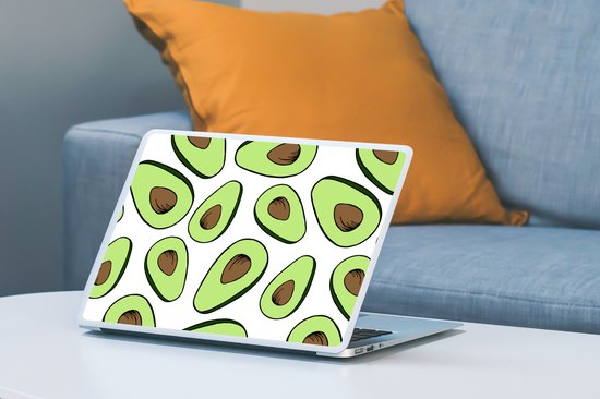 Autocollant pour ordinateur portable - 14 pouces - Avocat - Motifs - Pastel - 32x5x23x5cm - Autocollants pour ordinateur portable - Peau pour ordinateur portable - Couverture