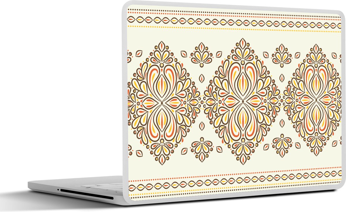 Laptop sticker - 11.6 inch - Boho - Goud - Design - Luxe - 30x21cm - Laptopstickers - Laptop skin - Cover
