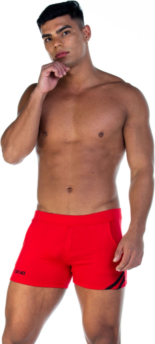 Gigo Short Pants Forever Red Black - S