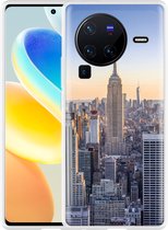 Vivo X80 Pro Hoesje Skyline NY - Designed by Cazy