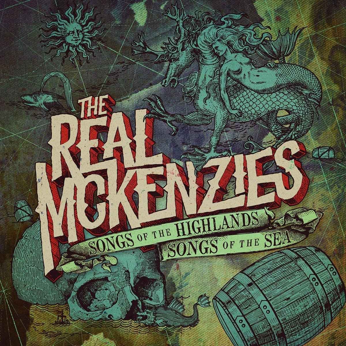 The Real McKenzies - Songs Of The Highlands, Songs Of The Sea (LP)