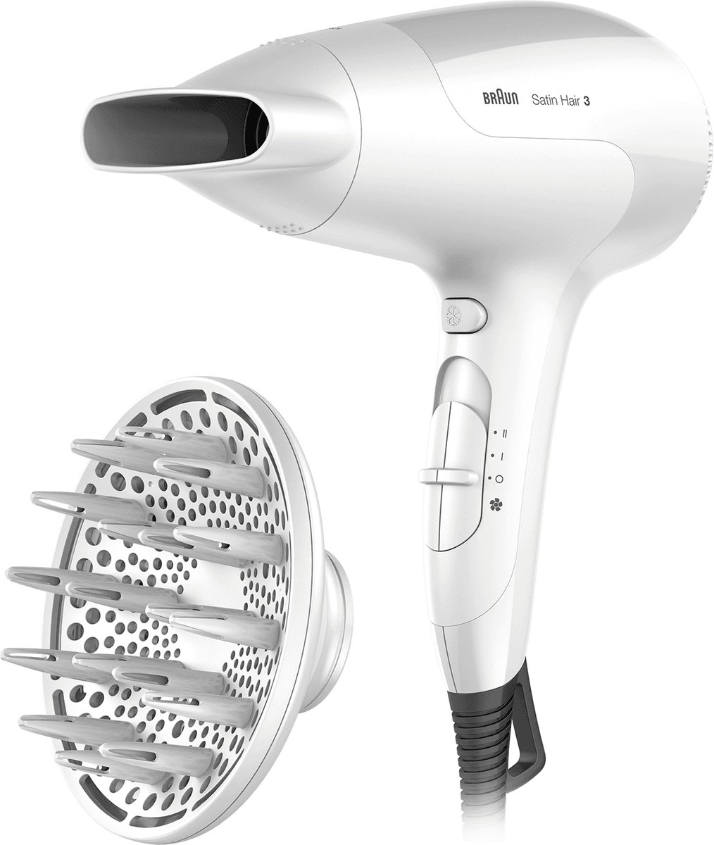 Braun HD385 Satin-Hair 3 Diffuser Wit