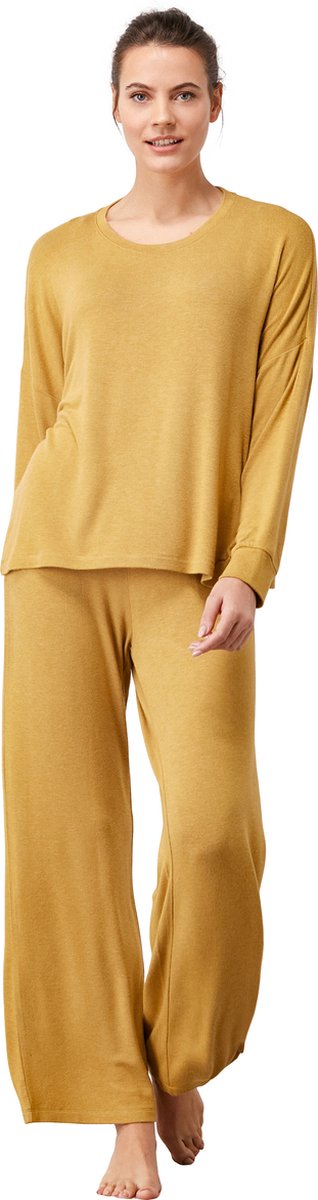 Penye Mood - Dames Pyjama Set, Lange Mouwen - M