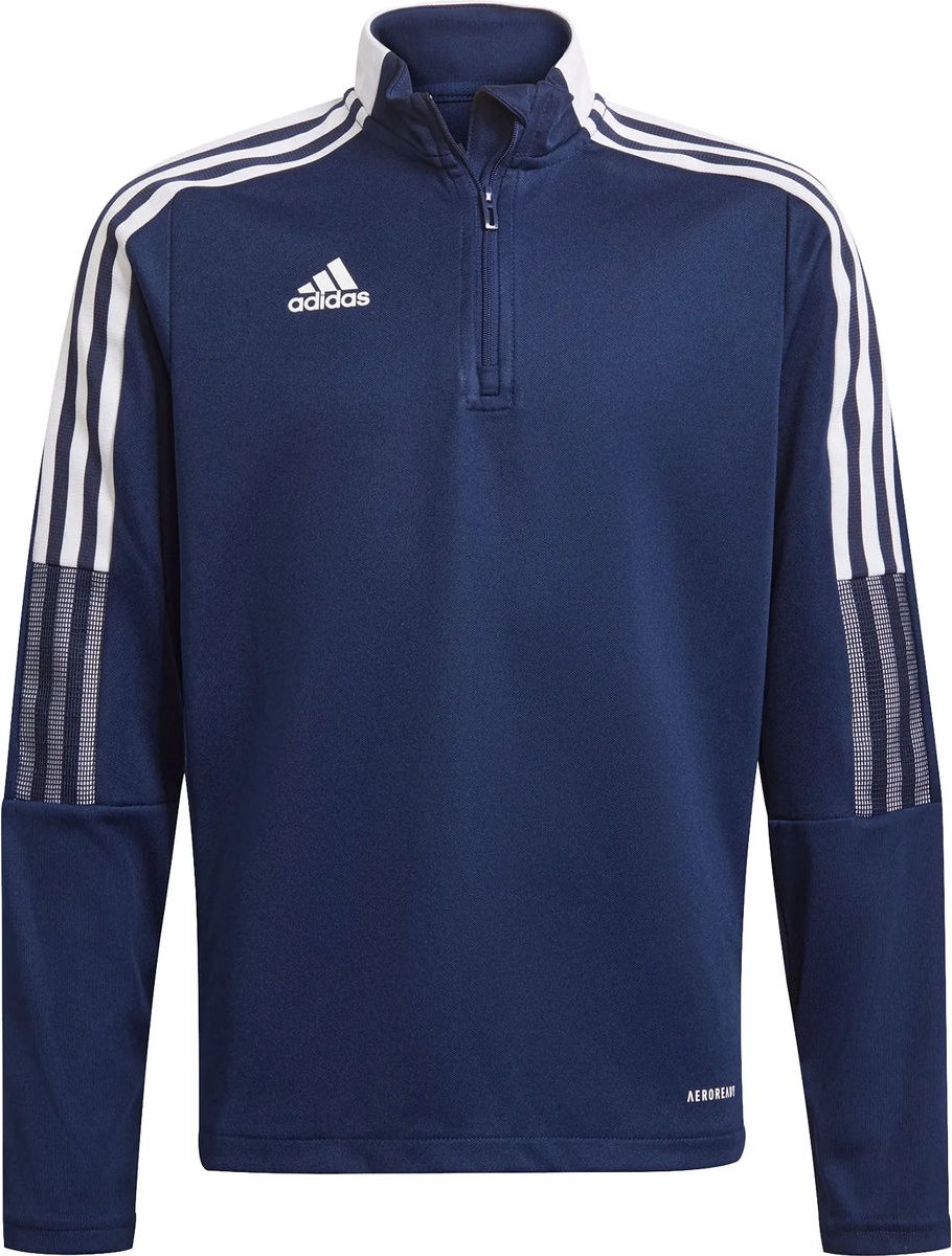 Adidas Tiro 21 Ziptop Kinderen - Marine | Maat: 116