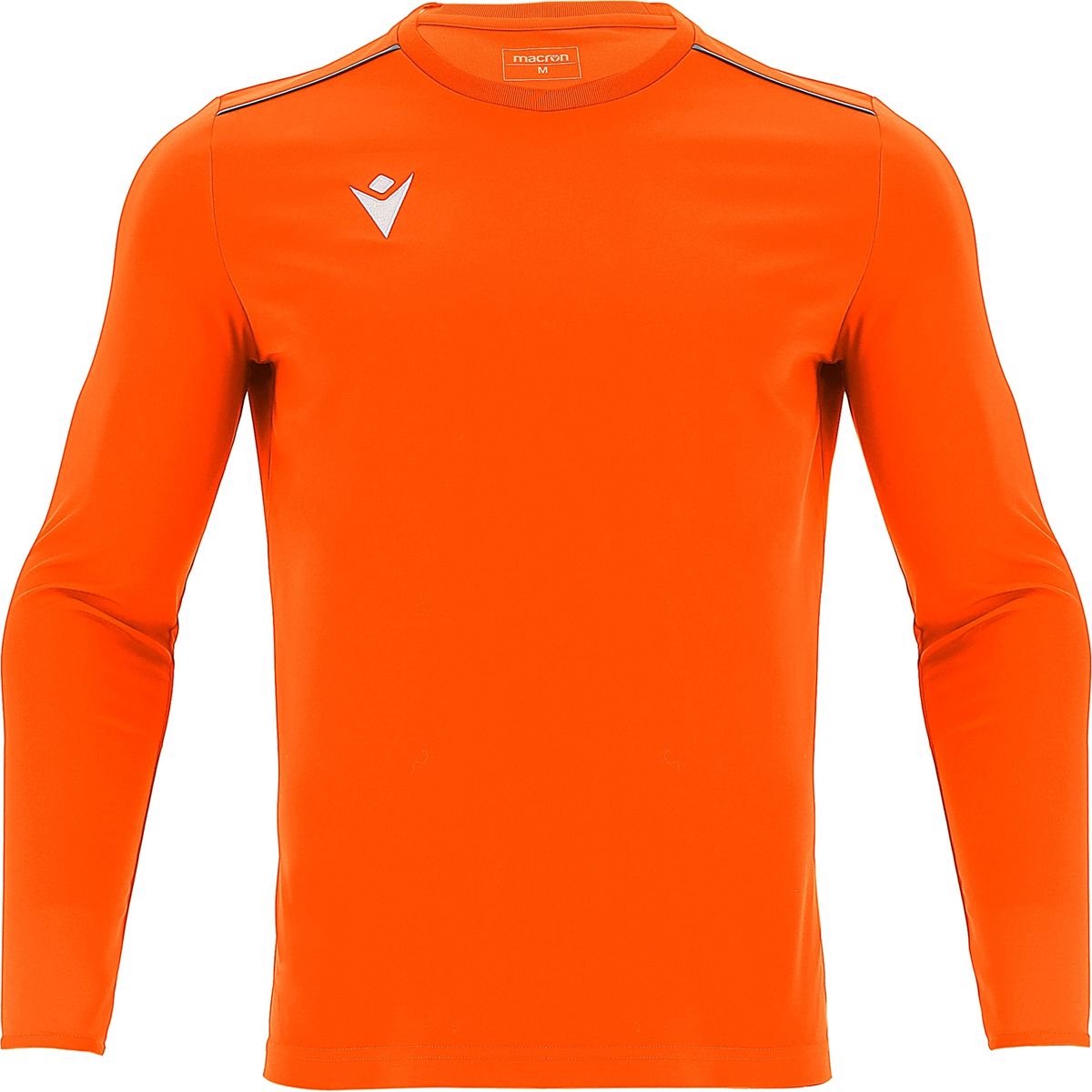 Macron Rigel Hero Voetbalshirt Lange Mouw Heren - Oranje | Maat: M