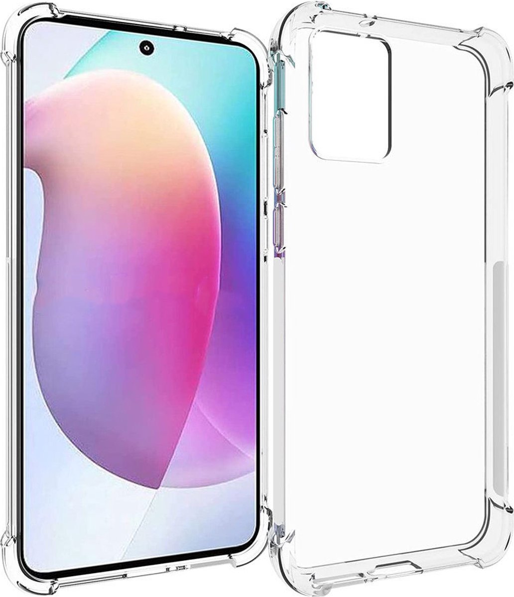 Motorola Edge 30 Neo Hoesje Schokbestendig en Dun TPU Transparant