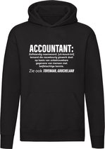 Accountant Hoodie | Accountancy | Boekhouding | Boekhouder | Trui | Sweater | Unisex Model