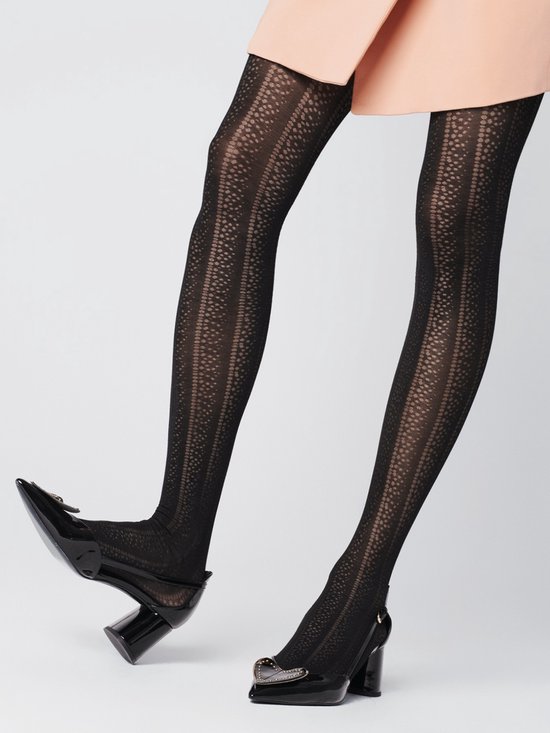 Fiore noir 3D avec motif Lollo 30 deniers, taille S (2)