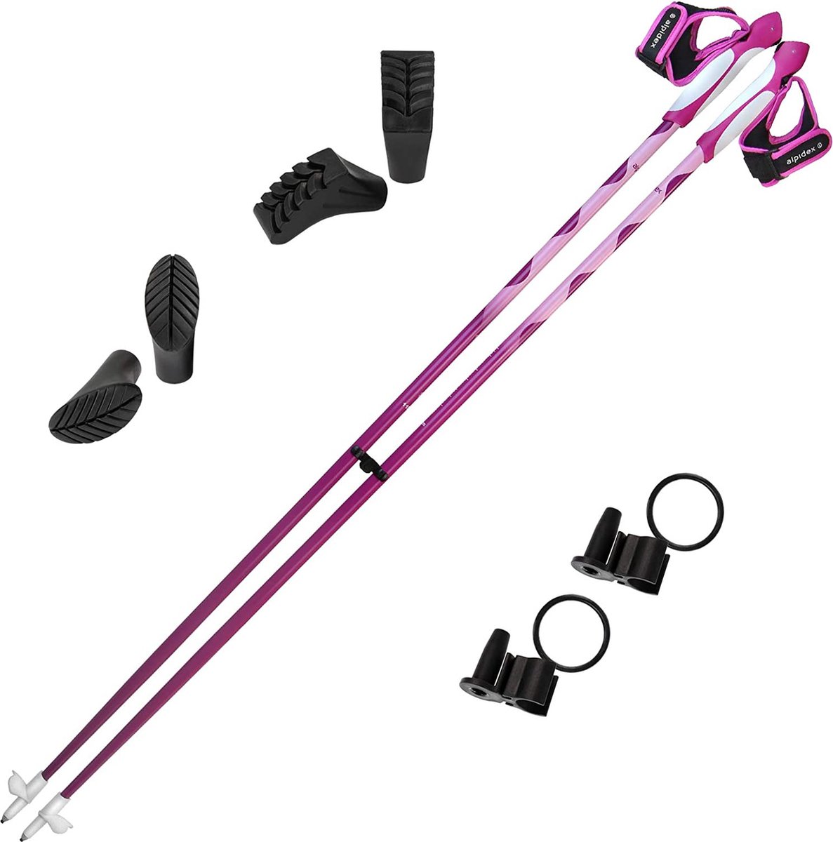 Luxe Nordic wandelstok - Nordic walking stokken - wandelen bergen - vrije tijd sport