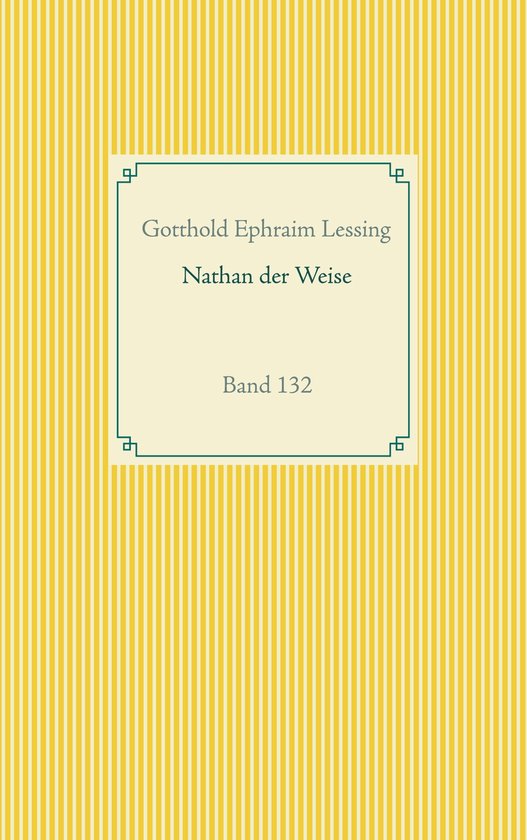 Taschenbuch-Literatur-Klassiker 132 - Nathan der Weise - cover