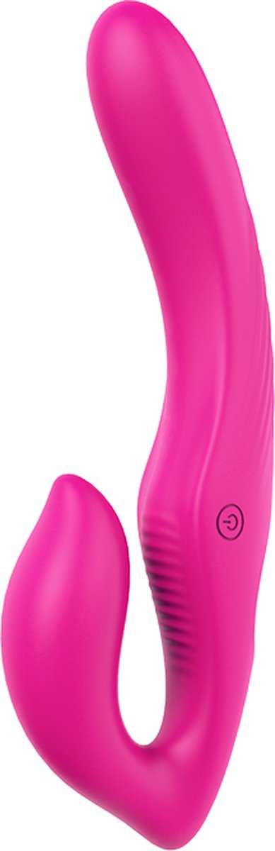 Strapless Strap-On Remote Double Dipper