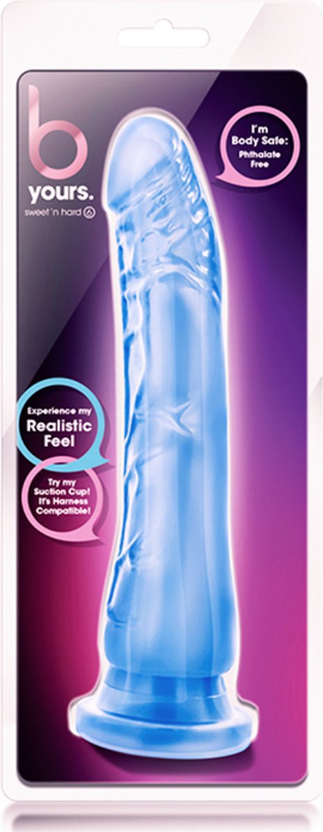 B Yours Sweet 'N Hard Dildo - Blauw