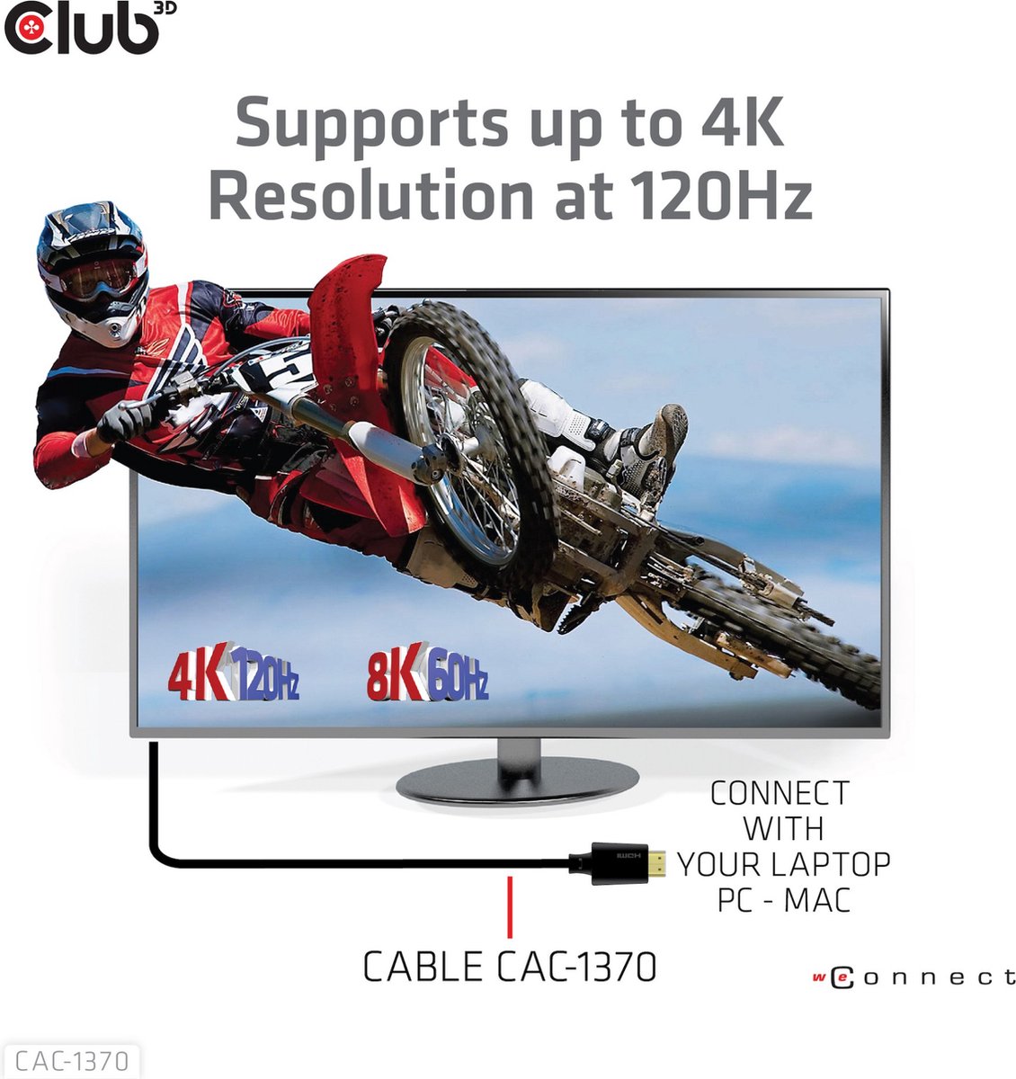 Club-3d 901926612 1.5 M Hdmi-kabel Zwart
