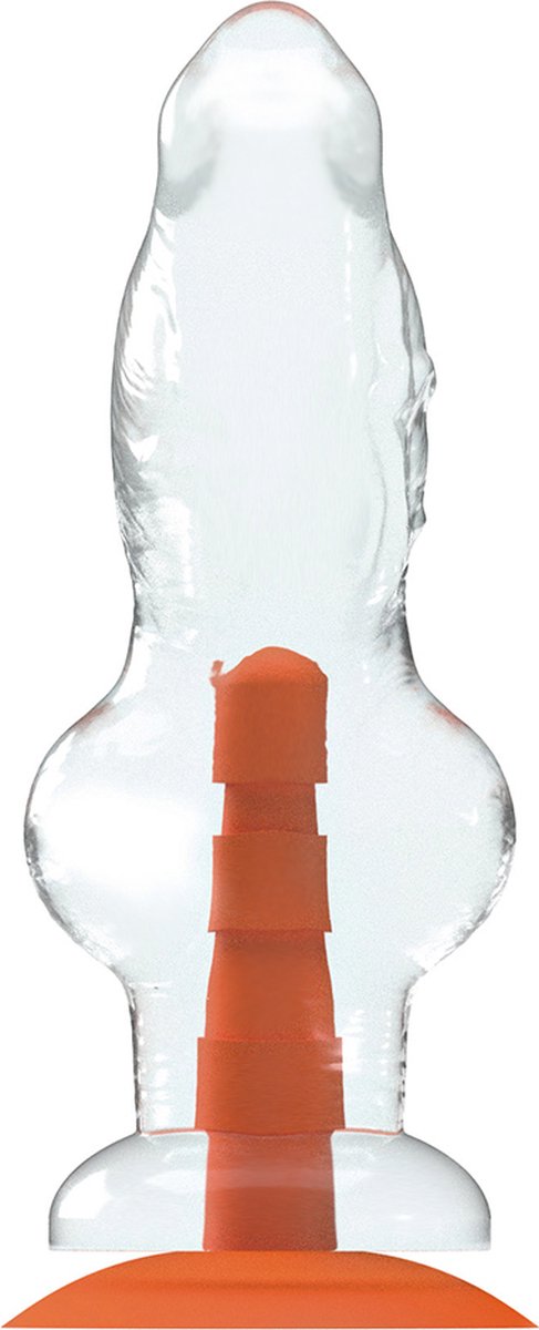 Goedkoopste Dinoo - Primal Desires Extra Grote Dildo Met Zuignap Allo - Transparant