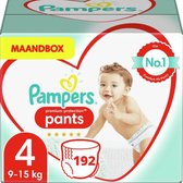 Pampers Premium Protection Nappy Pants Taille 4 - 192 Couches