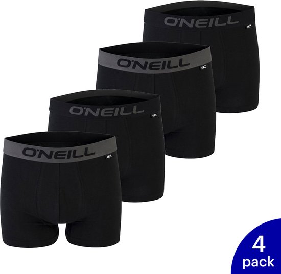 Lot de 4 boxers O'Neill premium pour homme 900002-6969 - noir - taille L