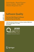 Lecture Notes in Business Information Processing 439 - Software Quality: The Next Big Thing in Software Engineering and Quality