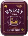 Afbeelding van het spelletje Whisky speelkaarten in metalen doos - Gentlemens Hardware