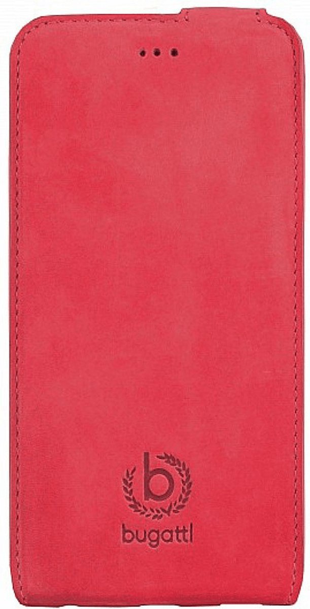 Bugatti Flip Case Madrid - Geschikt voor Samsung Galaxy S6 - Rood