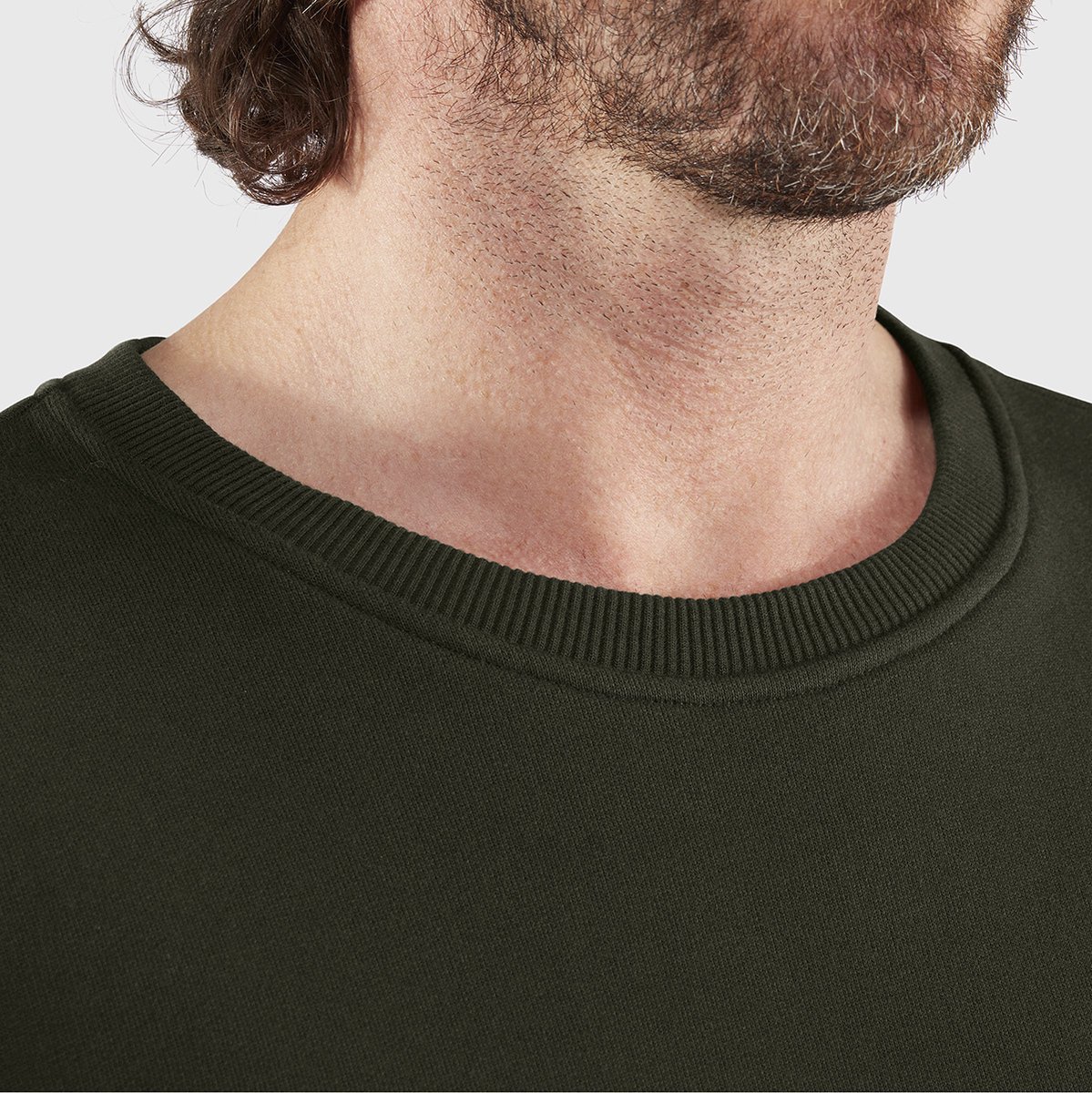 Fjallraven Fjällräven Logo Sweater Heren Outdoortrui Blauw