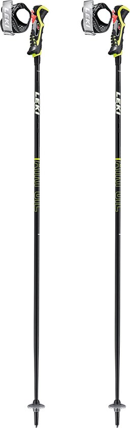 Leki Airfoil 3D - Noir-vert pâle-blanc - Taille 110cm